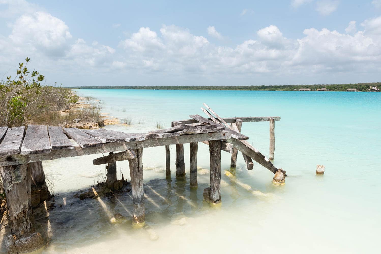 Bacalar lagune aux 7 nuances de bleu