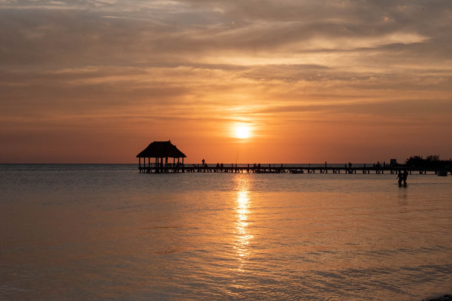 coucher de soleil Holbox