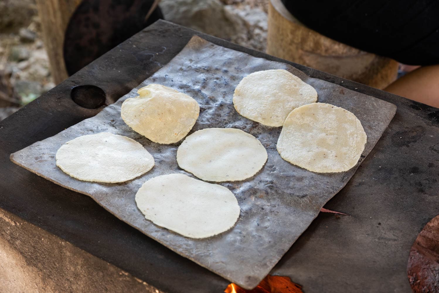 galettes de fajitas Punta Laguna