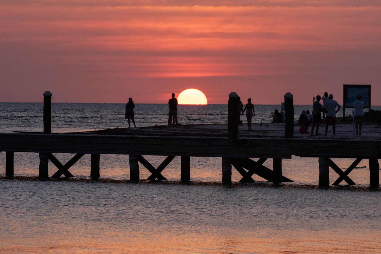 coucher de soleil Holbox