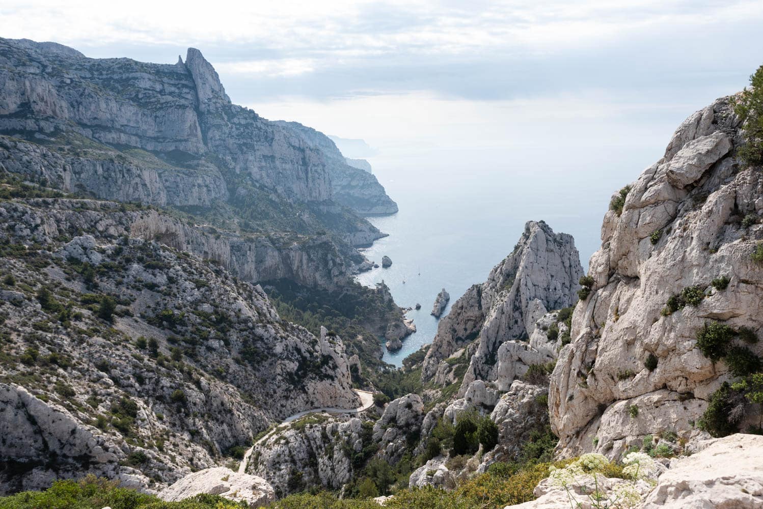 Calanques de Cassis - Dans le Parc National des Calanques - Paysage