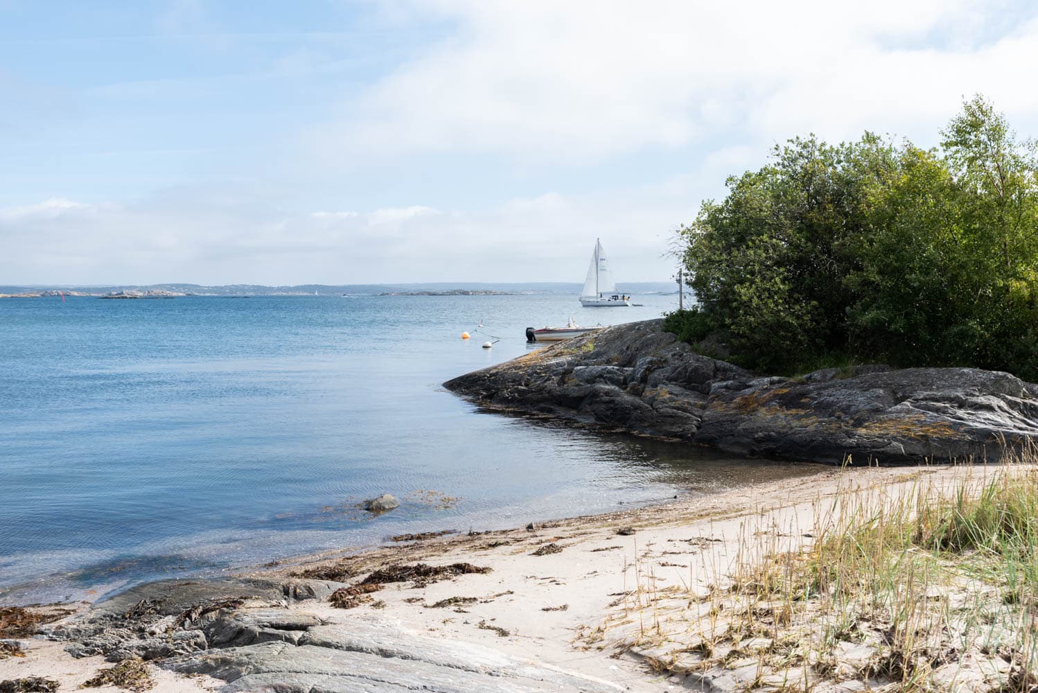 île de Donsö dans l'archipel de Göteborg