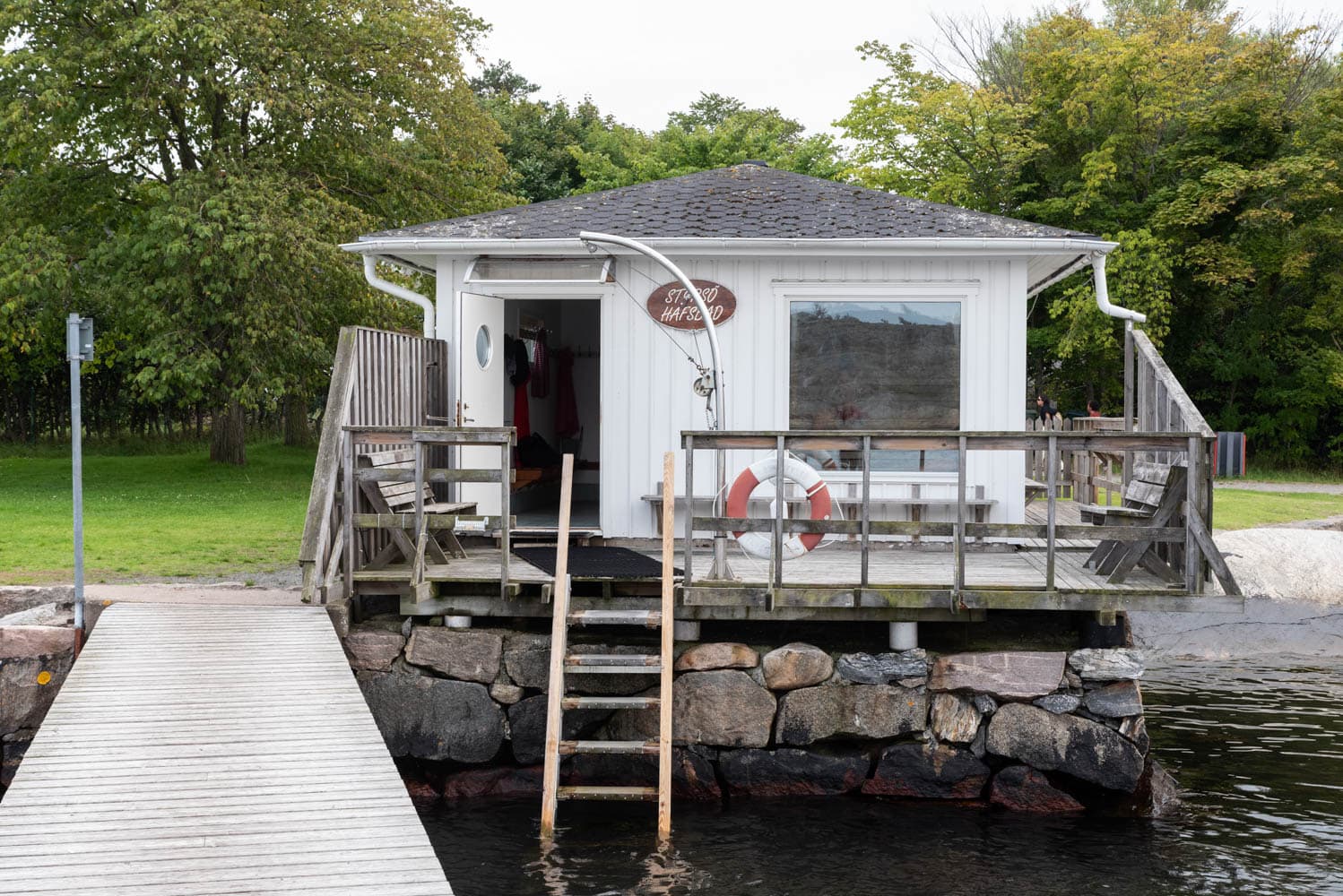 sauna sur l'île de Styrsö