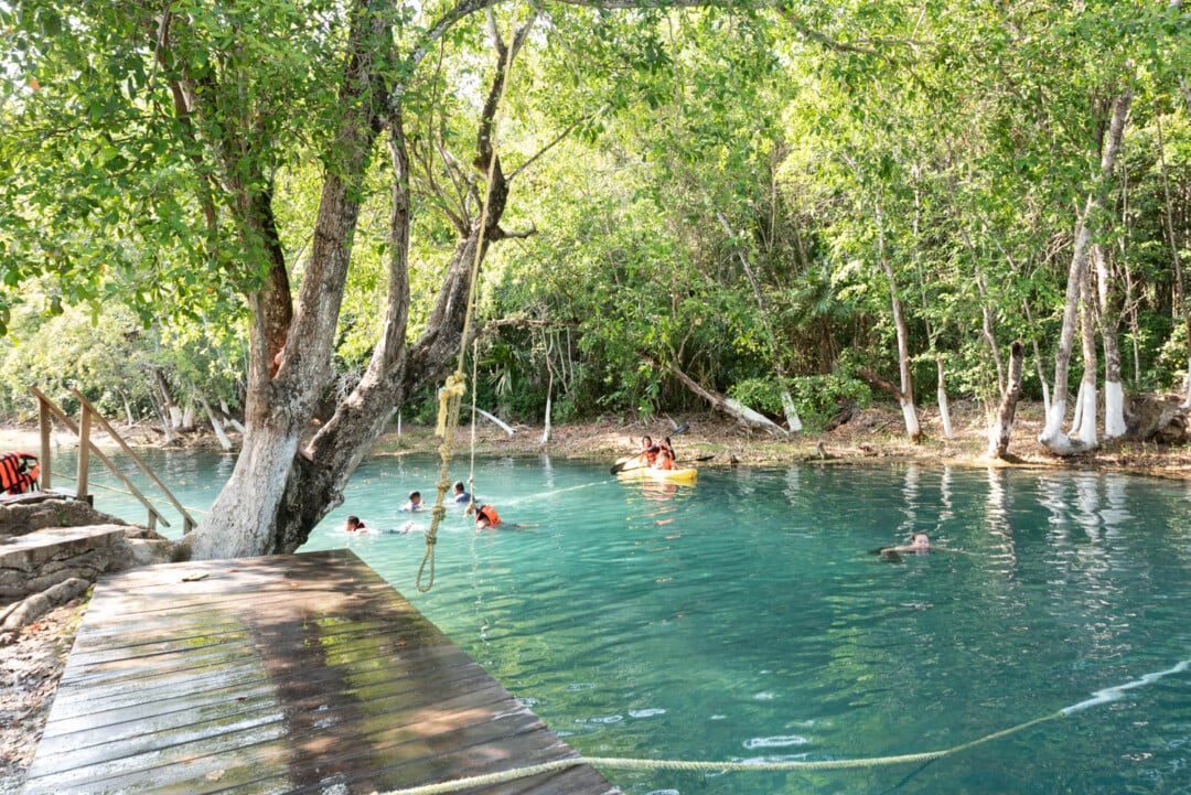 balneario lol ha Bacalar