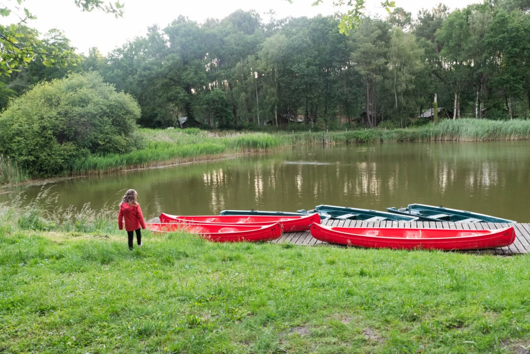 canoë lac de rillé