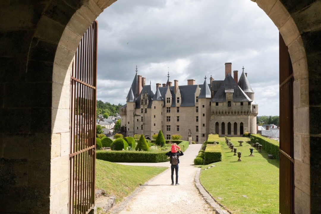 château de langeais avec des enfants visite